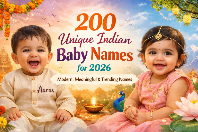 Unique baby names 2026: Meaningful, Modern & Rare Picks for Your Little One